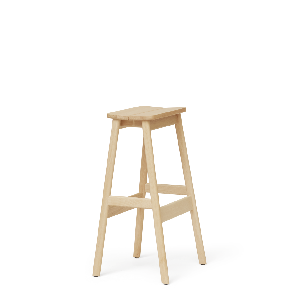 dřevěná barová stolička 