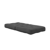 Futonové křesílko Mini Cube, dark grey