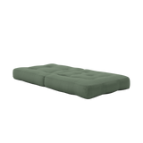 Futonové křesílko Mini Cube, olive green