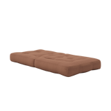 Futonové křesílko Mini Cube, clay brown