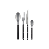 Sada příborů Bistrot Vintage Solid 24 ks, Black, Sabre Paris